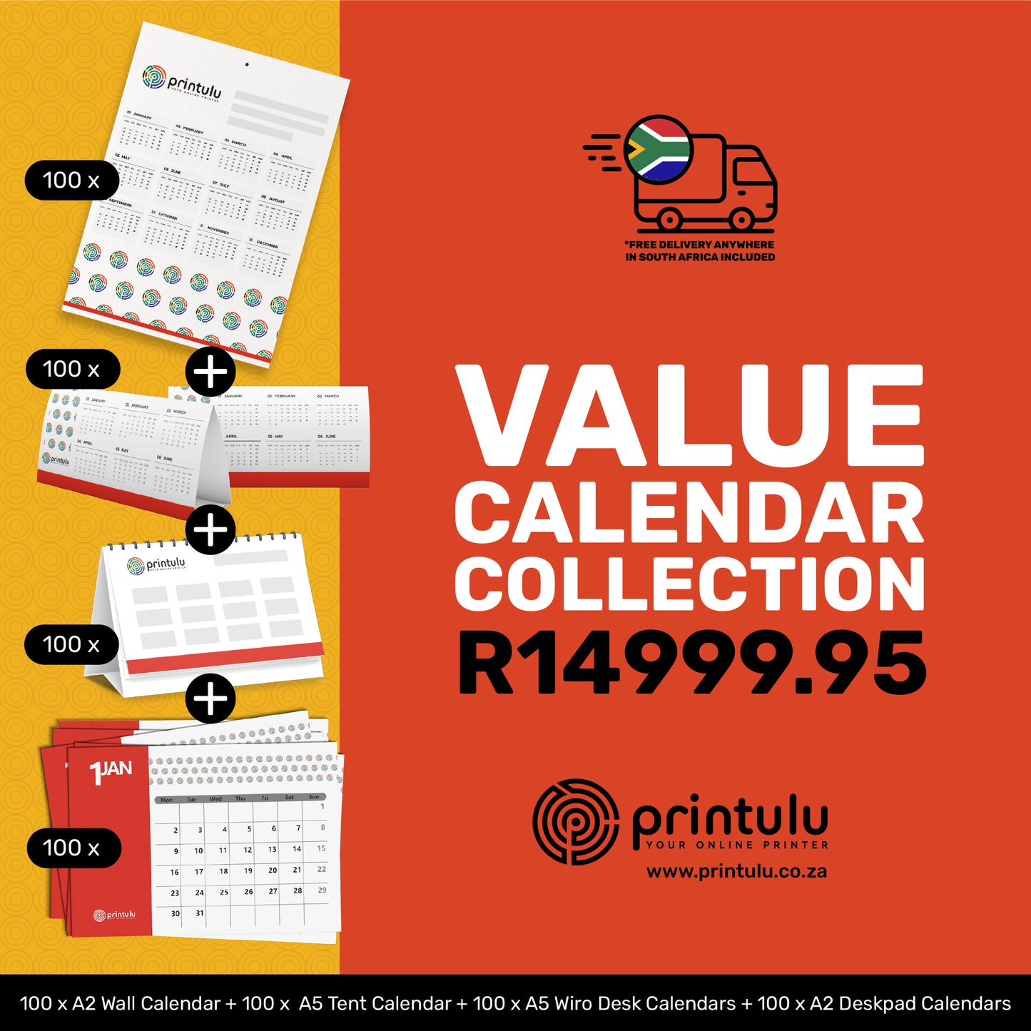 Value Calendar Collection @ R14,999.95