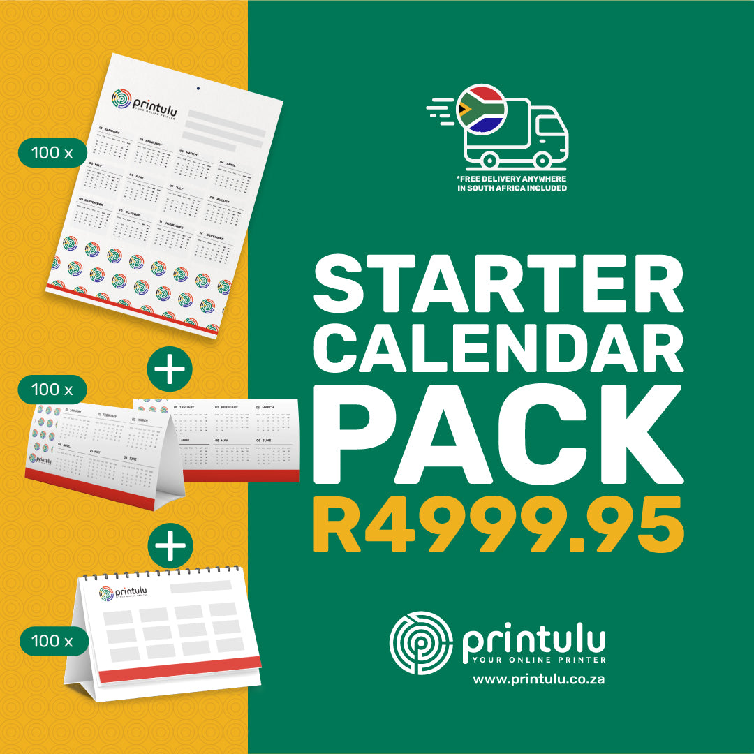 Starter Calendar Pack @ R4999.95