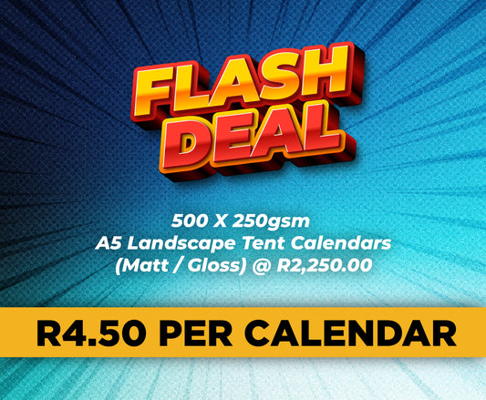 Flash Sale: Tent Calendars 500
